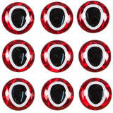 Oval Pupil Eyes – Red/Black