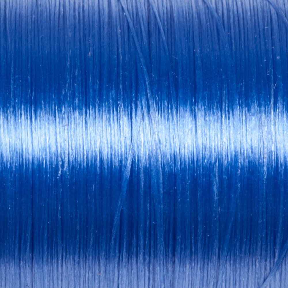 Danville Flat Waxed Nylon Thread - Fluorescent Blue