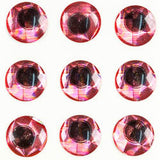 Hologram Dome Eyes - 3D Stick-On - 1/4", Red (EYH3056)