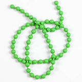 Fluorescent Bead Chain Eyes - Medium, Fl. Green