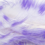 Rabbit Strips Cross Cut Two-Toned - Violet/White