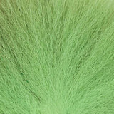 Arctic Fox Tail Hair - Chartreuse
