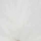 Arctic Fox Tail Hair - White