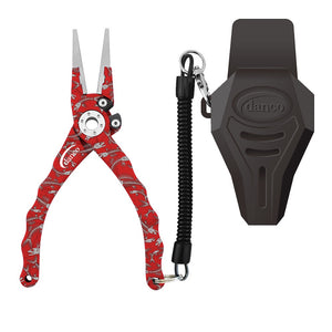 Danco Admiral Tournament Pliers - Red Fish Skeleton