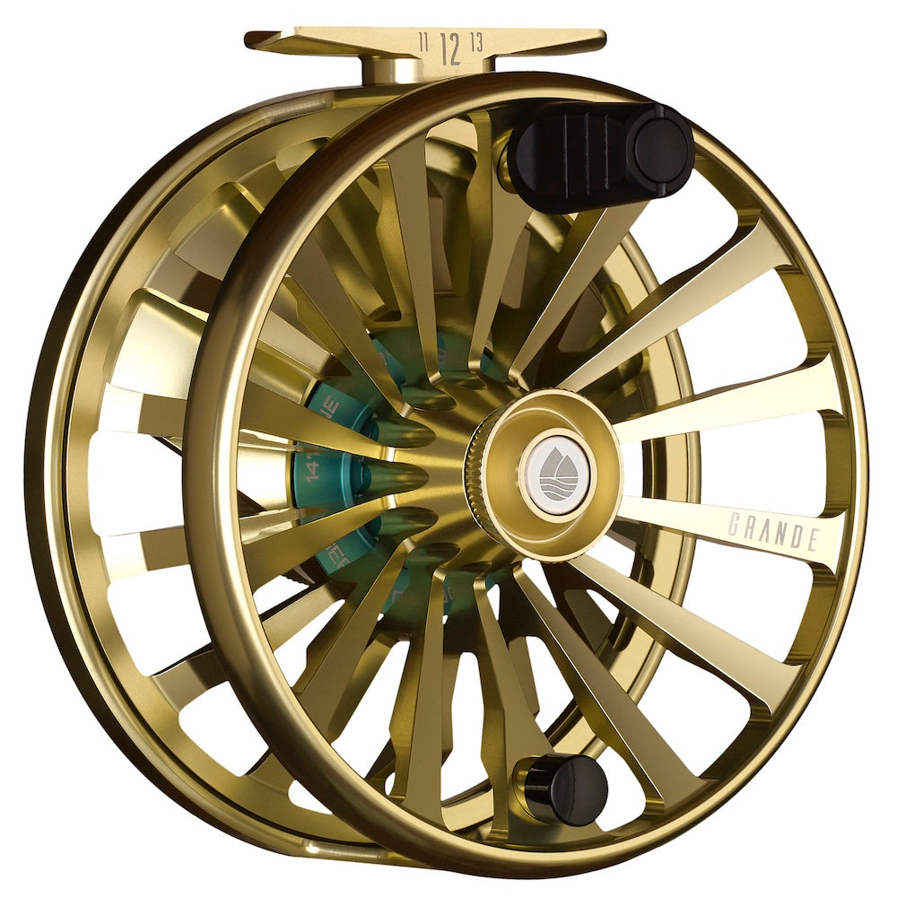 Redington Grande Fly Reel - Champagne, Front