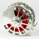 Tibor Signature Fly Reel - Satin Gold/Red, 11/12