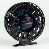 Tibor Signature 7-8 - Jet Black/Royal Blue Hub, Front