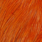 Whiting Bird Fur - White Dyed Burnt Orange
