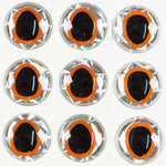 Orange/Black / 1/4"