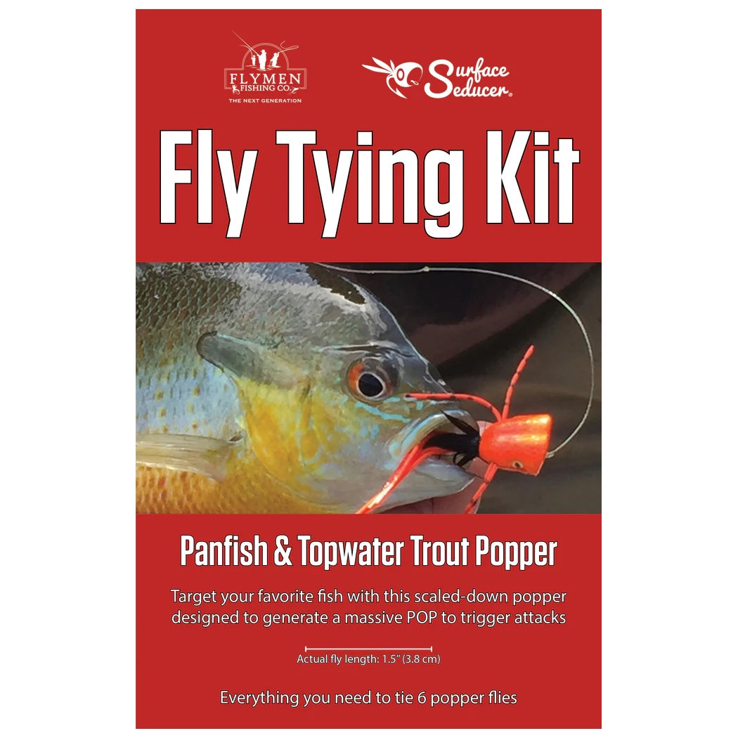 Panfish and Topwater Trout Popper Tying Kit
