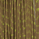 Barred Round Rubber - Medium, Brown/Chartreuse