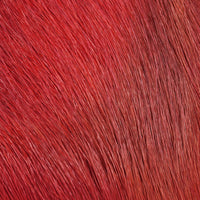 Deer Belly Hair - Fluorescent Red