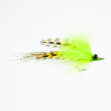 Flashtail Whistler - Chartreuse, White, Gold