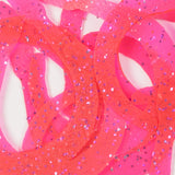 Fly Tails - Fluorescent Pink, Pearl, Silver Flake