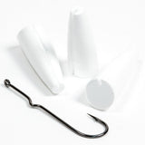 Hard Saltwater Poppers with Hooks