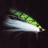 Polar Fiber Baitfish - Electric Yellow Mottled