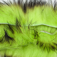Rabbit Strips Cross-Cut Two-Toned - Black/Chartreuse