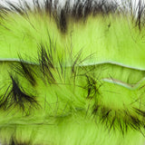 Rabbit Strips Cross-Cut Two-Toned - Black/Chartreuse