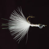 Shad Fly - White, #6