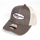 Shop Logo Trucker Hat - Charcoal, Stone