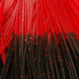 Sili Legs - Black/Red Fire Tip