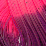 Sili Legs - Purple/Hot Pink Fire Tip