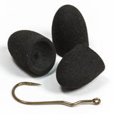 Soft TCS Poppers /w Hooks - Black
