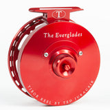 Tibor Everglades Fly Reel - Crimson, Back