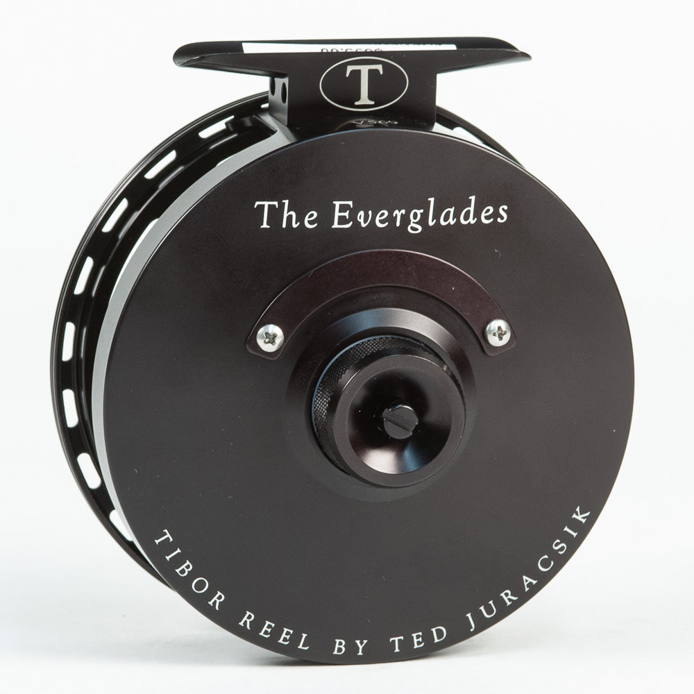 Tibor Gulfstream Fly Reel - Frost Black - New - Free Fly Line