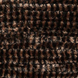 Variegated Chenille - Black/Coffee (VG2304)