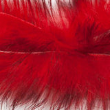 Rabbit Strips Cross Cut Two-Toned - Black/Red