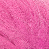 Arctic Fox Tail Hair - Pink
