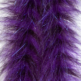 Polar Fiber Streamer Brush - Purple/Black