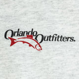Orlando Outfitters Logo Tee - Ash Gray, Front