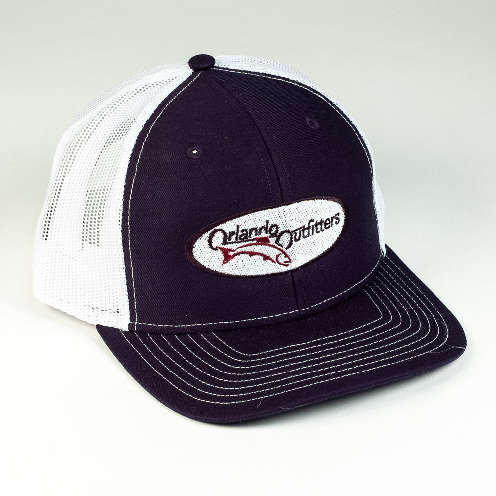 Orlando Outfitters Logo Trucker Cap - Navy