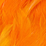 Neck Hackle, Strung - Fluorescent Orange (NH503)