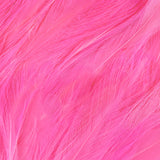 Neck Hackle, Strung - Fluorescent Pink (NH510)