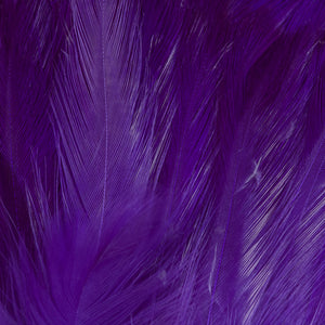 Neck Hackle, Strung - Purple (NH092)