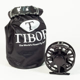 Tibor New BackCountry Fly Reel - Frost Black, with case