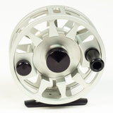 Tibor New BackCountry Fly Reel - Frost Silver, Front