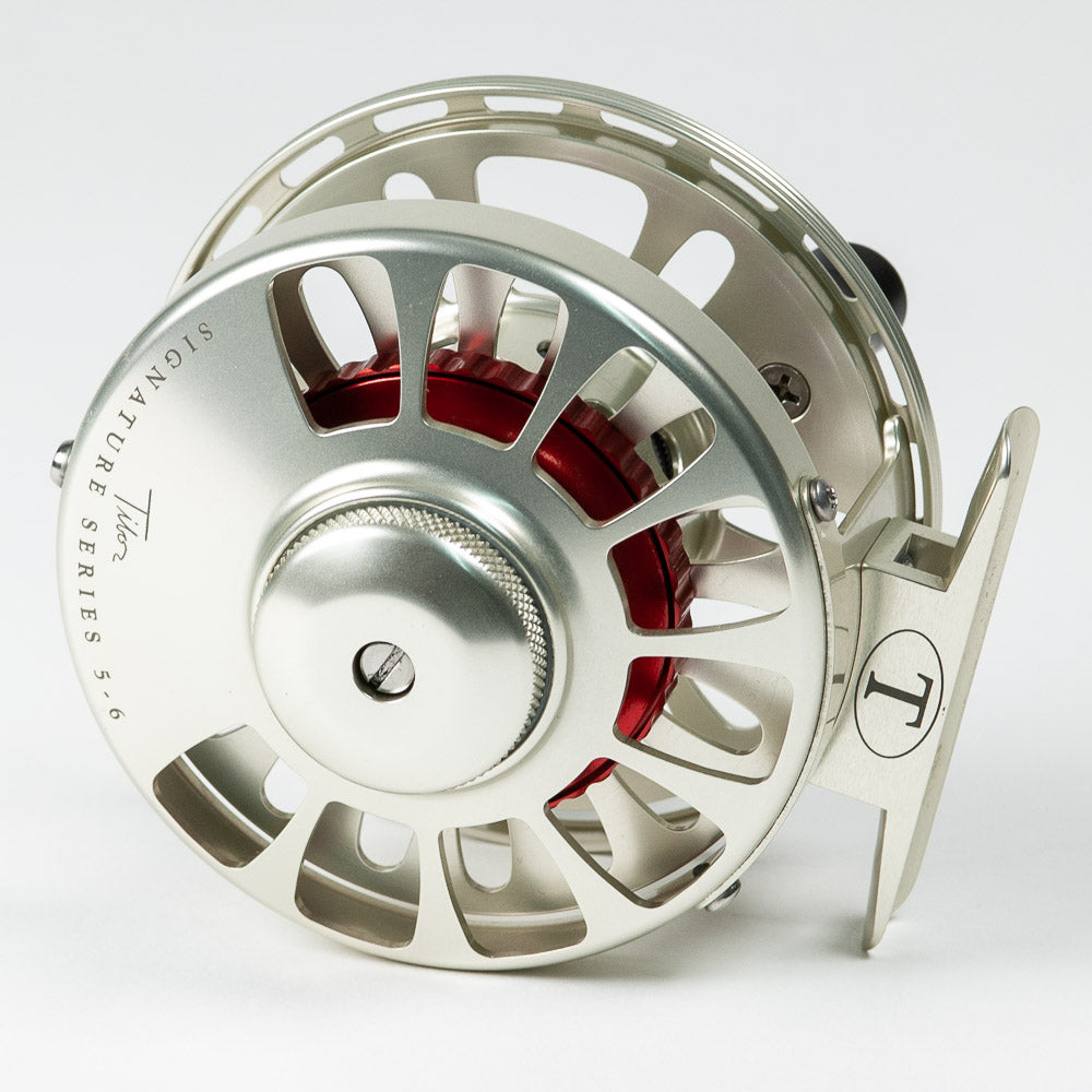 celtic engraved fly reel Tibor Signature Fly Reel