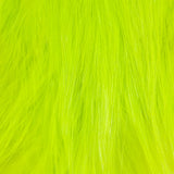 Whiting Bird Fur - White Dyed Fl Yellow Chartreuse